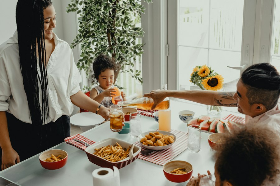 Photo family meal