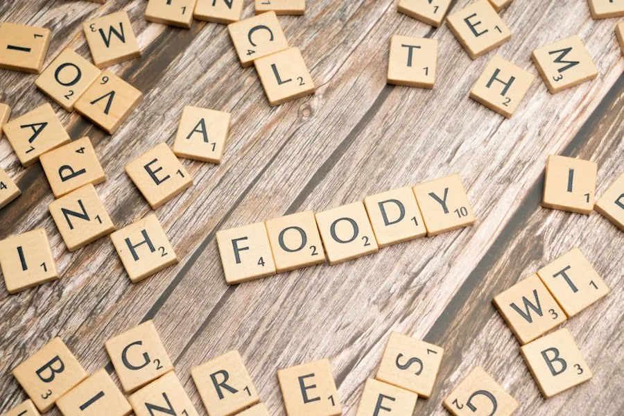 Photo food groups chart